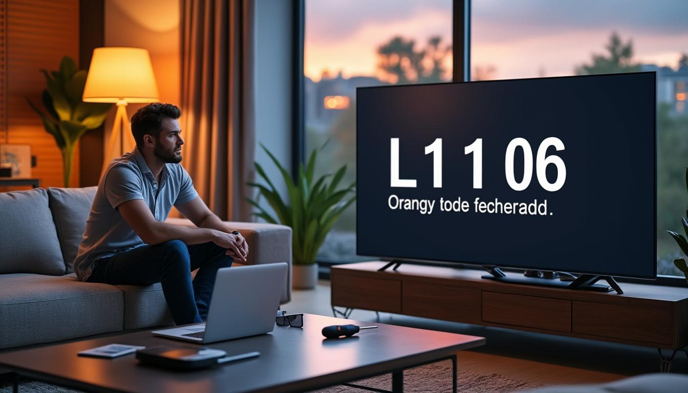 découvrez comment résoudre simplement le code erreur l11-06 sur votre tv orange. suivez notre guide de dépannage facile pour retrouver l’accès à vos programmes rapidement.