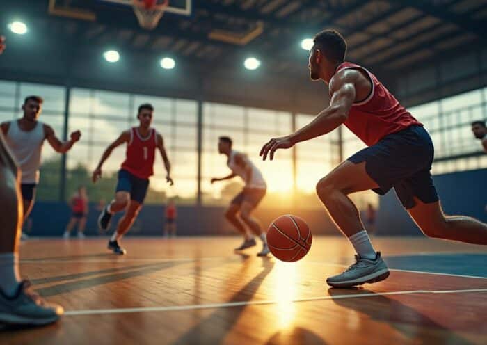 découvrez nos conseils pratiques pour réussir vos photos de sport en intérieur et capturer toute l'intensité de l'action, même en conditions de faible luminosité.