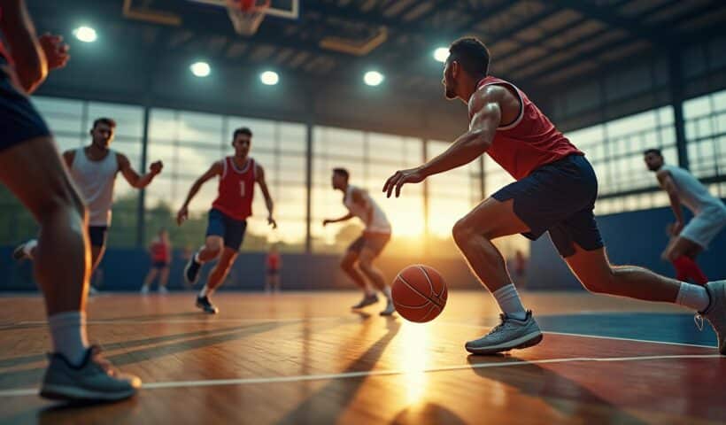 découvrez nos conseils pratiques pour réussir vos photos de sport en intérieur et capturer toute l'intensité de l'action, même en conditions de faible luminosité.