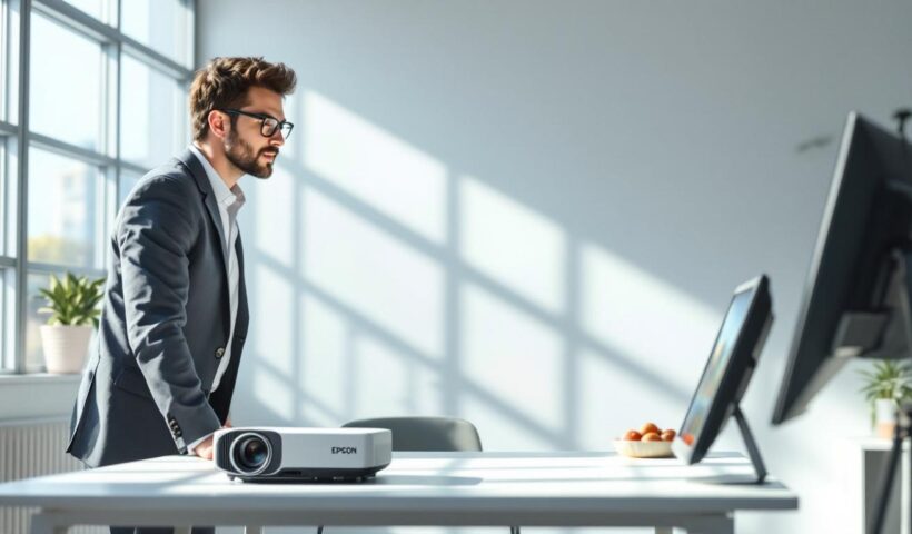 découvrez comment un vidéoprojecteur epson portable de qualité peut transformer vos présentations et améliorer votre productivité où que vous soyez.