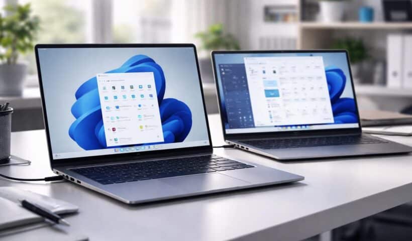 apprenez à transformer votre laptop en second écran sous windows 11 grâce à la fonctionnalité projection. suivez notre guide simple pour étendre votre bureau et améliorer votre productivité.
