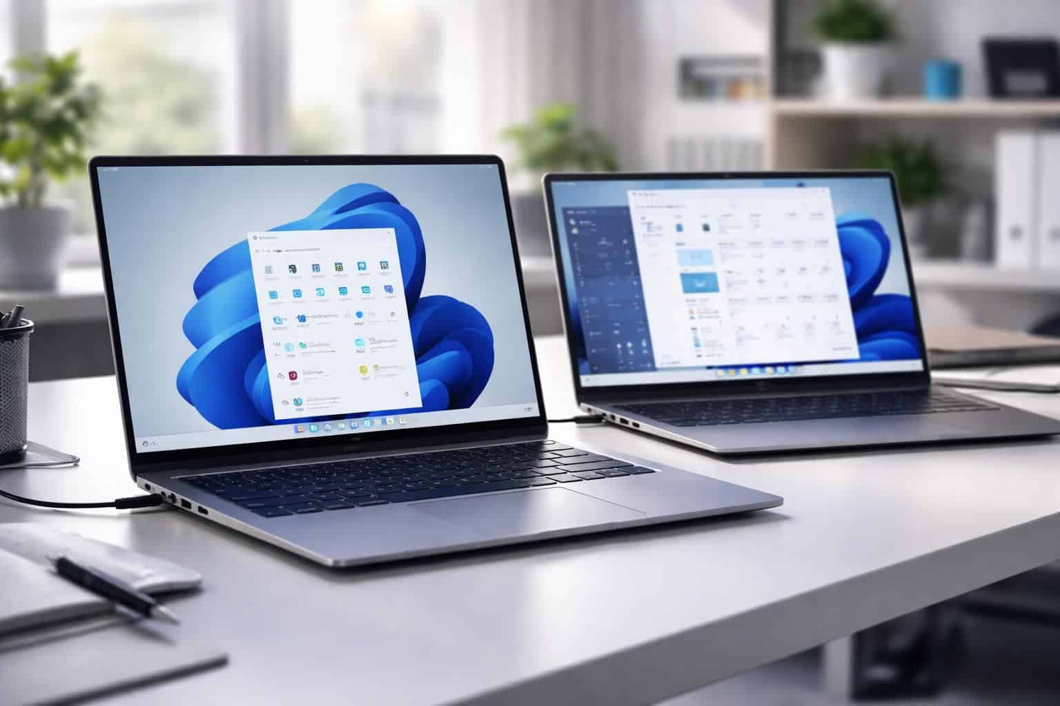 apprenez à transformer votre laptop en second écran sous windows 11 grâce à la fonctionnalité projection. suivez notre guide simple pour étendre votre bureau et améliorer votre productivité.