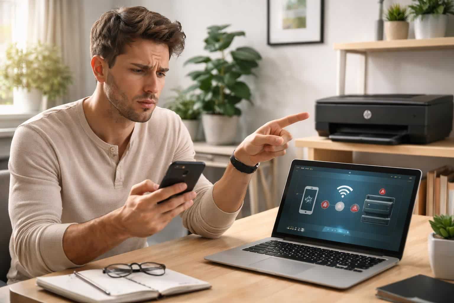 découvrez les raisons courantes pour lesquelles votre téléphone ne détecte pas votre imprimante hp et apprenez comment résoudre ce problème rapidement grâce à nos astuces simples et efficaces.
