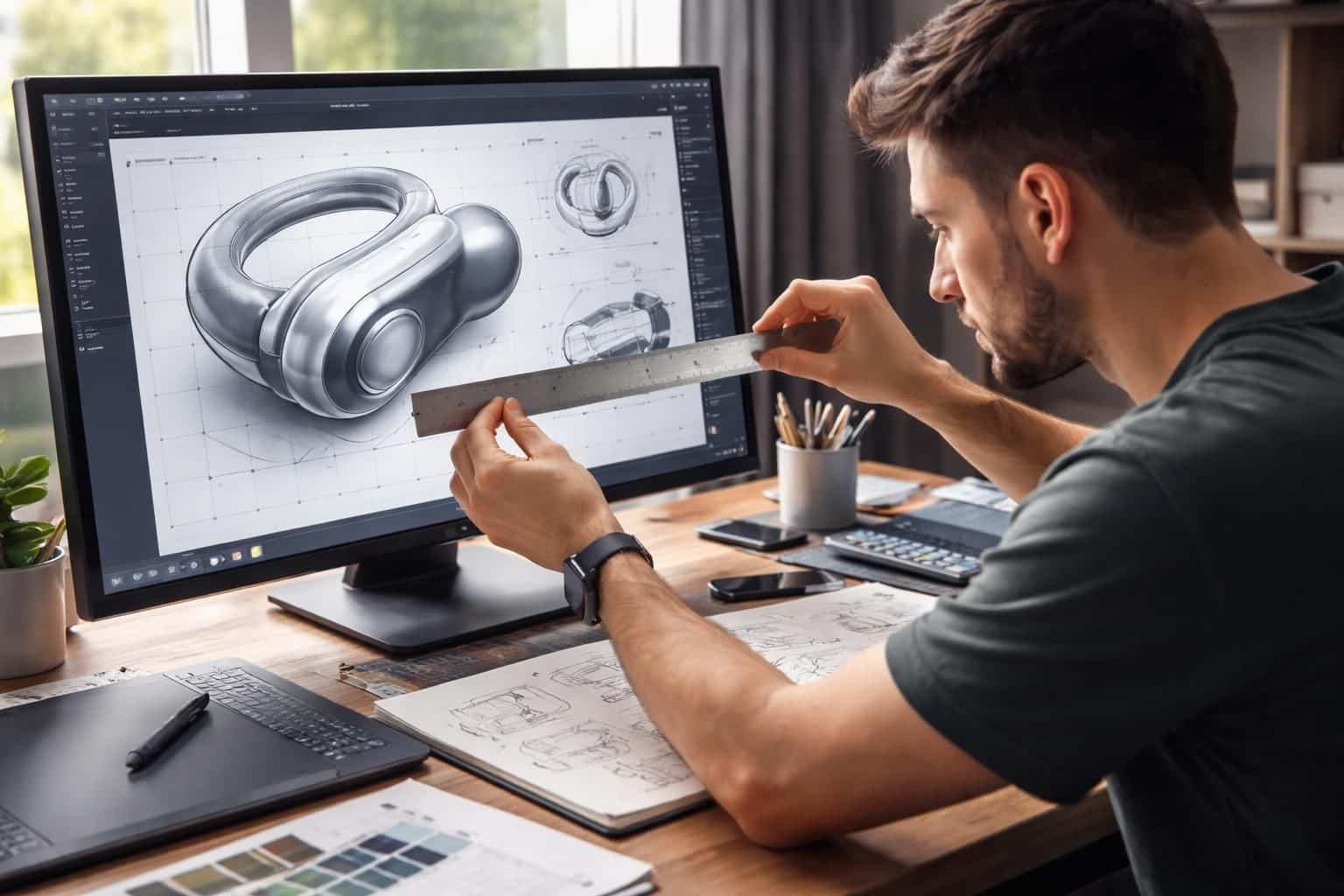 découvrez pourquoi utiliser une règle pour mesurer un objet à l'écran est indispensable pour les designers afin d'assurer précision, cohérence et qualité dans leurs créations numériques.