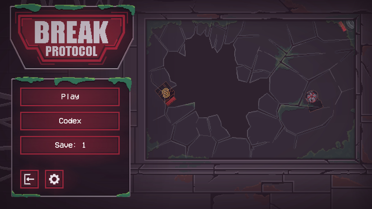 Break Protocol StartMenu