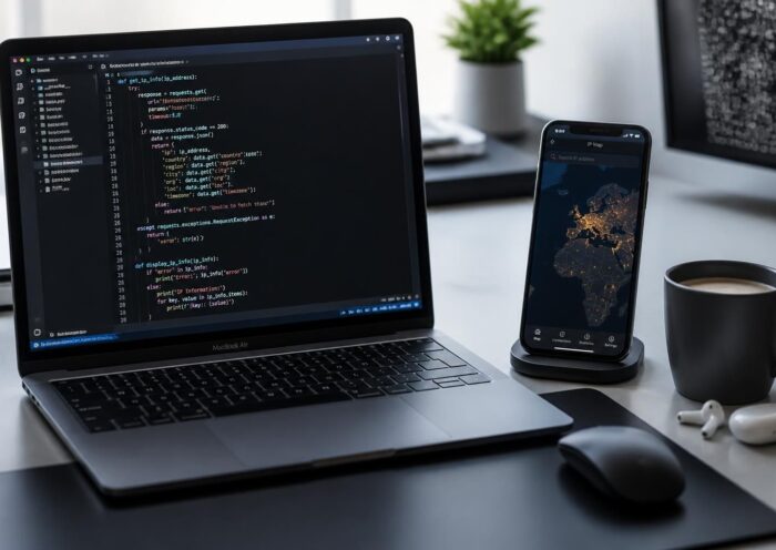 découvrez comment localiser une adresse ip en utilisant python avec un script simple et efficace en quelques lignes de code.