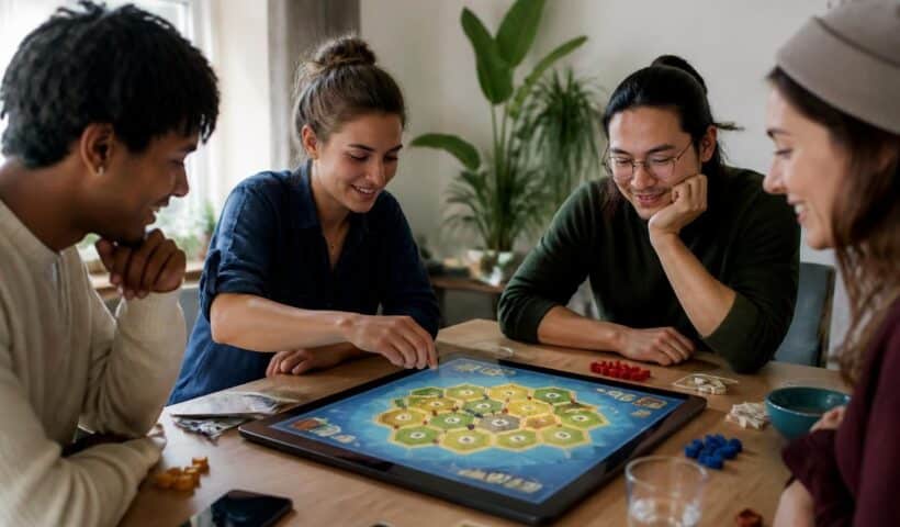 apprenez à jouer aux colons de catane en ligne et profitez de parties passionnantes avec vos amis, où que vous soyez.