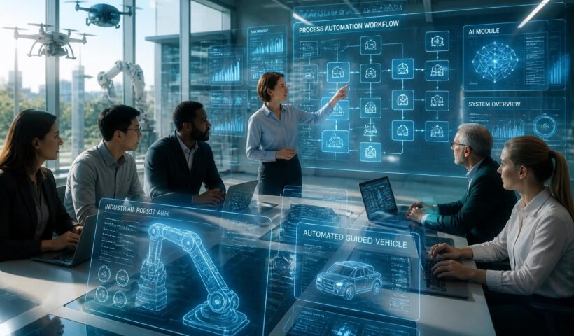 découvrez les tendances clés qui façonnent l'avenir de l'automatisation avec notre formation de base, conçue pour vous initier aux fondamentaux et aux innovations du secteur.