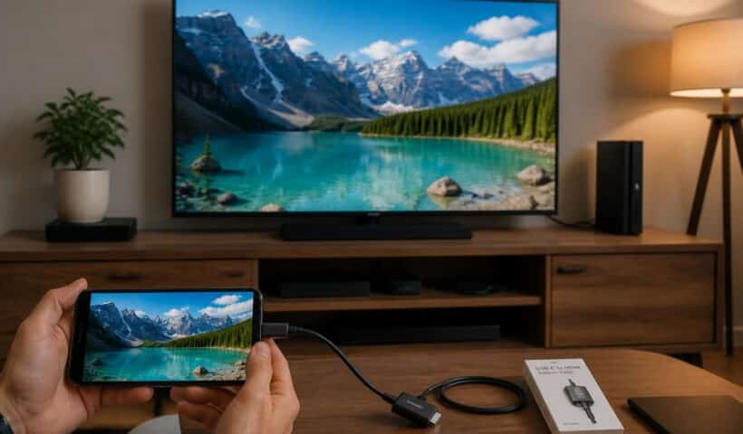 découvrez comment partager l'écran de votre téléphone sur la tv sans connexion wifi grâce à différentes solutions simples et efficaces. toutes les options à connaître pour profiter de vos contenus facilement.